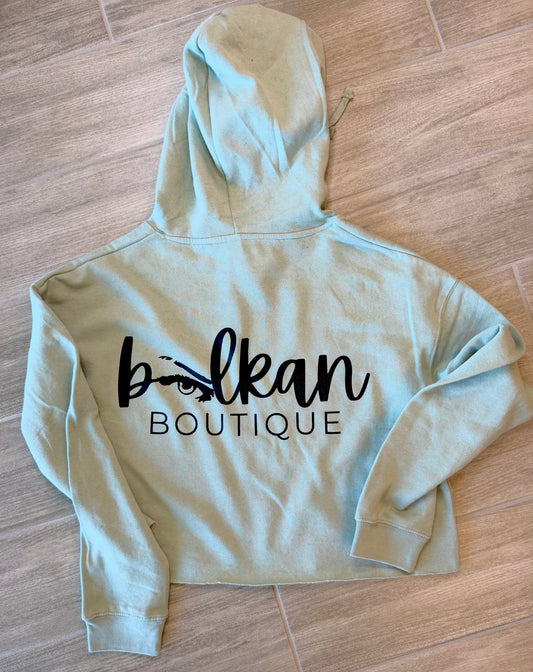 Balkan Boutique Crop Hoodie