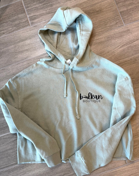 Balkan Boutique Crop Hoodie